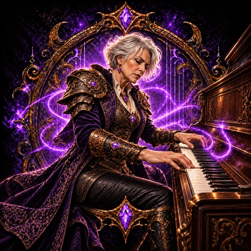 Progression Warrior character art